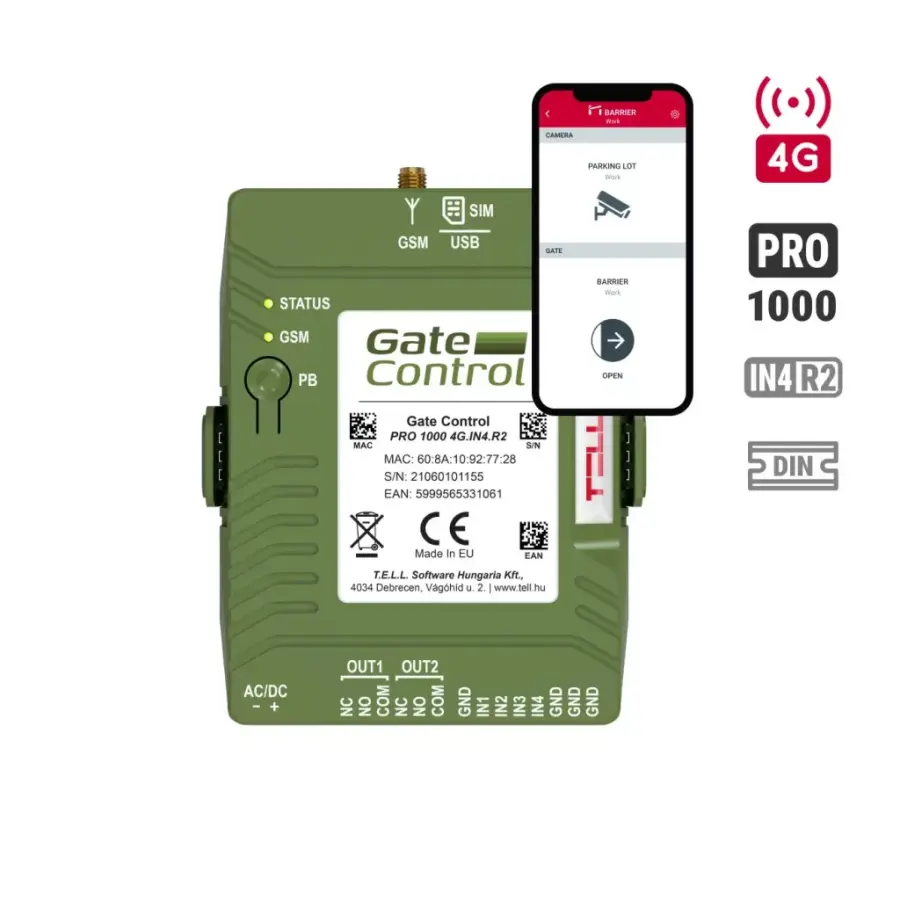 GITA-CONTROL-PRO1000-DIN-4G