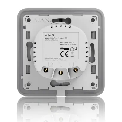 6343-ajax-ligtcore-1gang-front LIGHTCORE 1-GANG